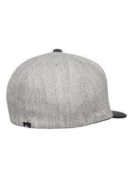 quiksilver, Stuckles - Casquette flexfit, MEDIUM GREY HEATHER (kpwh) Stuckles - Flexfit Cap AQBHA03218