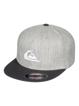 quiksilver, Stuckles - Casquette flexfit, MEDIUM GREY HEATHER (kpwh) Stuckles - Flexfit Cap AQBHA03218
