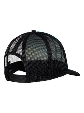 quiksilver, New Wave Fader - Casquette trucker, MOROCCAN BLUE (bsg0) New Wave Fader - Trucker Cap AQBHA03222