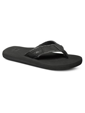 quiksilver, Monkey Abyss - Tongs, BLACK/BLACK/BROWN (xkkc) MONKEY ABYSS YOUTH AQBL100010