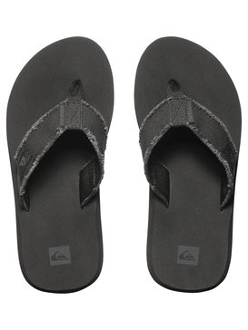 quiksilver, Monkey Abyss - Tongs, BLACK/BLACK/BROWN (xkkc) MONKEY ABYSS YOUTH AQBL100010