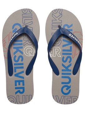 quiksilver, Molokai Nitro - Tongs, BLUE/GREY/BLUE (xbsb) Molokai Nitro - Flip-Flops AQBL100015