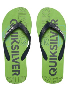 quiksilver, Molokai Nitro - Tongs, GREEN/GREEN/BLACK (xggk) Molokai Nitro - Flip-Flops AQBL100015