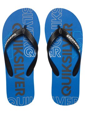 quiksilver, Molokai Nitro - Tongs, BLACK/BLUE/BLACK (xkbk) Molokai Nitro - Flip-Flops AQBL100015