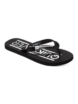 quiksilver, Java Wordmark - Tongs, BLACK/WHITE/BLACK (xkwk) Java Wordmark - Flip-Flops AQBL100018