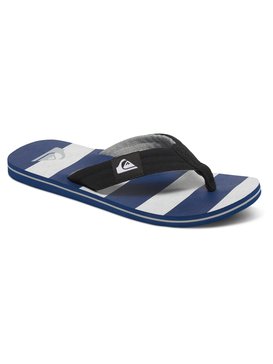 quiksilver, Molokai Layback - Sandalen, BLACK/GREY/BLUE (xksb) Molokai Layback - Sandals AQBL100182