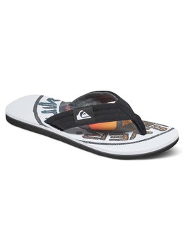 quiksilver, Molokai Layback - Sandalen, BLACK/WHITE/RED (xkwr) Molokai Layback - Sandals AQBL100182