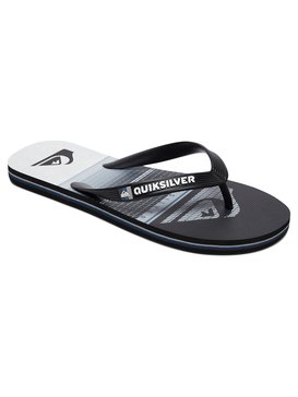 quiksilver, Molokai Highline Slab - Chanclas, BLACK/GREY/WHITE (xksw) Molokai Highline Slab - Flip-Flops AQBL100263