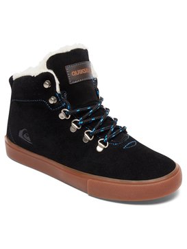 quiksilver, Jax - Baskets mi-Hautes, BLACK/BLACK/BROWN (xkkc) Jax - Mid-Top Shoes AQBS100003