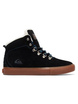 quiksilver, Jax - Baskets mi-Hautes, BLACK/BLACK/BROWN (xkkc) Jax - Mid-Top Shoes AQBS100003