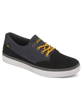 quiksilver, Beacon - Zapatillas de corte bajo, BLACK/GREY/WHITE (xksw) Beacon - Low-Top Shoes AQBS300009
