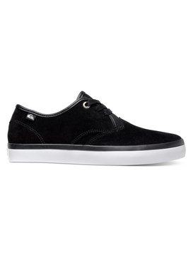 quiksilver, Shorebreak - Chaussures en daim, WHITE/BLACK/WHITE (xwkw) Shorebreak - Suede Shoes AQBS300014