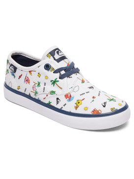 quiksilver, Shorebreak - Chaussures, WHITE/WHITE/BLUE (xwwb) Shorebreak - Shoes AQBS300017