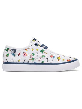 quiksilver, Shorebreak - Chaussures, WHITE/WHITE/BLUE (xwwb) Shorebreak - Shoes AQBS300017