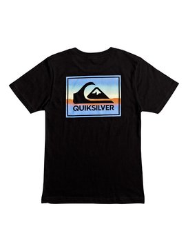 quiksilver, Boy's 8-16 Box Spray Tee, BLACK (kvj0) BOX SPRAY BT0 AQBZT03233