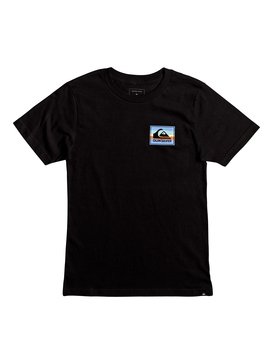 quiksilver, Boy's 8-16 Box Spray Tee, BLACK (kvj0) BOX SPRAY BT0 AQBZT03233
