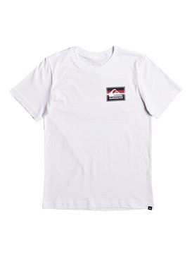 quiksilver, Boy's 8-16 Box Spray Tee, WHITE (wbb0) BOX SPRAY BT0 AQBZT03233
