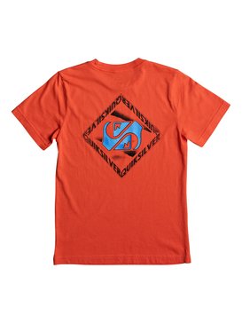 quiksilver, Boy's 8-16 80 Prism Tee, CHERRY TOMATO (nnj0) 80 PRISM BT0 AQBZT03243