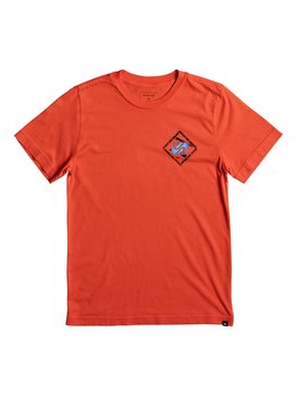 quiksilver, Boy's 8-16 80 Prism Tee, CHERRY TOMATO (nnj0) 80 PRISM BT0 AQBZT03243