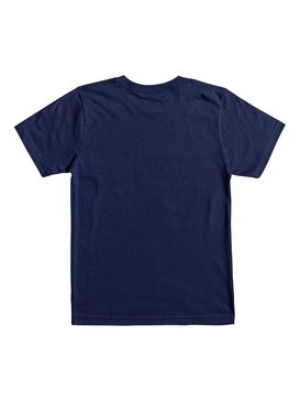 quiksilver, Boy's 8-16 Active Logo Tee, ESTATE BLUE (bsw0) ACTIVE LOGO BT0 AQBZT03286