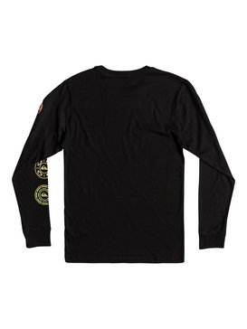 quiksilver, NEXT STEPS LS BU1, BLACK (kvj0) NEXT STEPS LS BU1 AQBZT03361