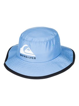quiksilver, Baby Real Gel Bucket Cap, SILVER LAKE BLUE (bjq0) REAL GEL BABY AQIHA03075