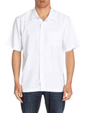 quiksilver, Waterman Clear Days Short Sleeve Shirt, WHITE (wbb0) Waterman Clear Days - Short Sleeve Shirt AQMWT03107