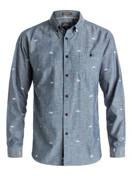 quiksilver, Waterman Post Haste - Chemise à manches longues, ENSIGN BLUE (brd0) Waterman Post Haste - Long Sleeve Shirt AQMWT03309
