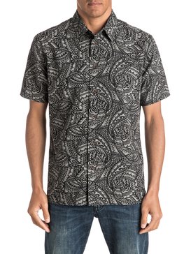 quiksilver, Waterman Big Cruiser - Chemise à manches courtes, CASTLEROCK (kpv0) Waterman Big Cruiser - Short Sleeve Shirt AQMWT03325