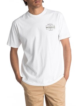 quiksilver, Waterman Inbrain Tee, WHITE (wbb0) INBRAIN QMT0 AQMZT03239
