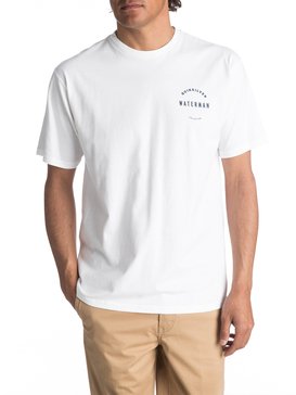 quiksilver, Waterman Water Defined Tee, WHITE (wbb0) WATER DEFINED QMT0 AQMZT03247