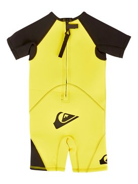 quiksilver, Syncro 1.5mm - Springsuit manches courtes, BLACK/YELLOW (xkky) Syncro 1.5mm - Short Sleeve Springsuit AQTW503001