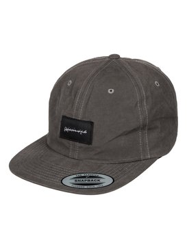quiksilver, Ghetto Swill - Casquette snapback, STORMY WEATHER (bzj0) Ghetto Swill - Snapback Cap AQYHA03544