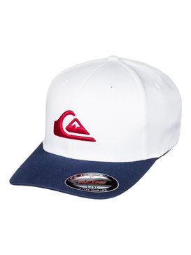quiksilver, Mountain And Wave - Casquette flexfit, WHITE (wbb0) Mountain And Wave - Flexfit Cap AQYHA03630