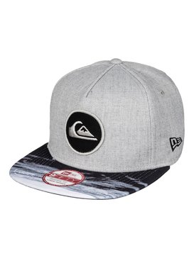 quiksilver, Aquablunt - Casquette snapback, LIGHT GREY HEATHER (lgh) Aquablunt - Snapback Cap AQYHA03695