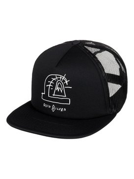 quiksilver, Stale - Casquette trucker, BLACK (kvj0) Stale - Trucker Cap AQYHA03724