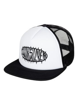 quiksilver, Stale - Casquette trucker, WHITE (wbb0) Stale - Trucker Cap AQYHA03724