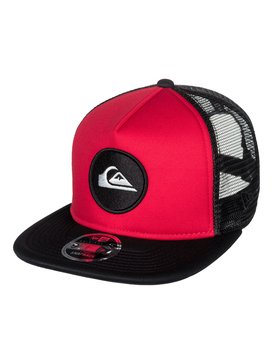 quiksilver, Con Trucker Hat, QUIK RED (rqr0) CON SNAP AQYHA03855