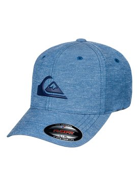 quiksilver, Men's Transit Stretch Flexfit Hat, FEDERAL BLUE (bnc0) TRANSIT STRETCH AQYHA03925