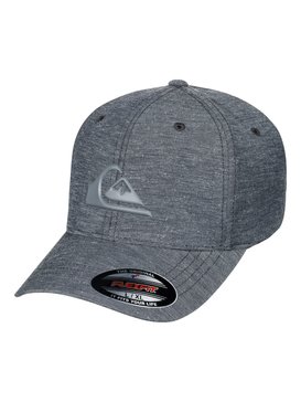 quiksilver, Men's Transit Stretch Flexfit Hat, BLACK (kvj0) TRANSIT STRETCH AQYHA03925