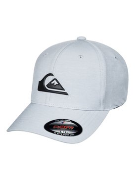 quiksilver, Men's Transit Stretch Flexfit Hat, SLEET (szp0) TRANSIT STRETCH AQYHA03925
