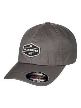 quiksilver, Men's El Stretch Flexfit Hat, IRON GATE (kzm0) EL STRETCH AQYHA03928