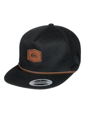 quiksilver, Men's First Mate Snapback Hat, BLACK (kvj0) FIRST MATE AQYHA03944