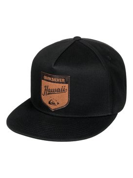 quiksilver, Hombres Gorra de Broche Trasero Victory, BLACK (kvj0) VICTORY AQYHA03976