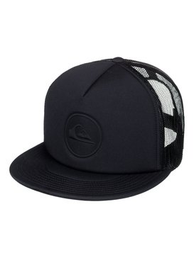 quiksilver, Pressure Snap Trucker Hat, BLACK (kvj0) Pressure Snap - Trucker Cap AQYHA04034