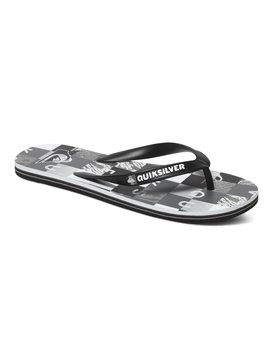 quiksilver, Molokai Check Remix - Tongs, BLACK/GREY/WHITE (xksw) Molokai Check Remix - Flip-Flops AQYL100211