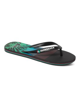 quiksilver, Molokai AG47 Remix - Tongs, BLACK/RED/GREEN (xkrg) Molokai AG47 Remix - Flip-Flops AQYL100214