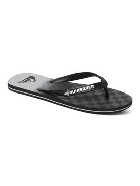 quiksilver, Molokai OG Scallop - Tongs, BLACK/BLACK/GREY (xkks) Molokai OG Scallop - Flip-Flops AQYL100215