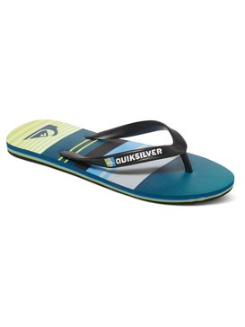 quiksilver, Molokai Everyday Stripe - Tongs, BLACK/GREEN/GREY (xkgs) Molokai Everyday Stripe - Flip-Flops AQYL100234