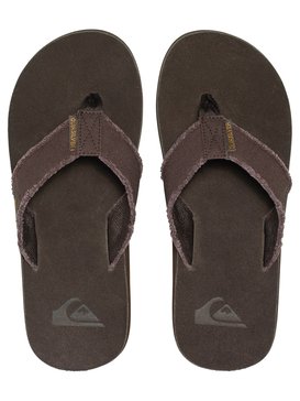 quiksilver, Monkey Abyss Deluxe - Tongs, BROWN/BROWN/BROWN (xccc) Monkey Abyss Deluxe - Flip-Flops AQYL100403